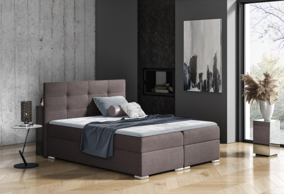 Bed Bedlade Boxspringbed 160x200 Slaapkamer Design Dubbel Hotel Modern